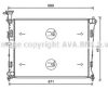 AVA QUALITY COOLING KA2237 Radiator, engine cooling